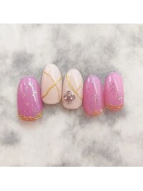 ストーンフラワーアート♪