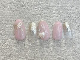 定額Simple Art リボン