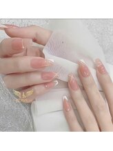 ヘブン ネイル 鶯谷(HEAVEN Nail)/かわいくて優しいデザイン