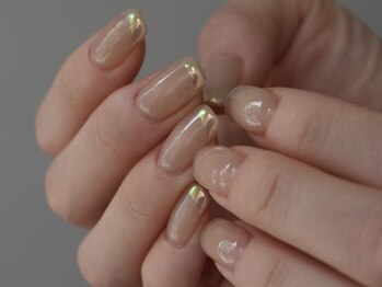 オーロラフレンチネイル