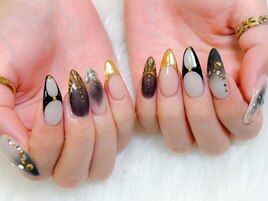 ブラック×ゴールド