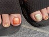 【通年OK】大人の上質フットマグネットネイル　¥6500