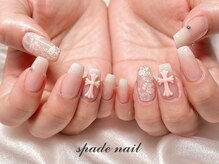 スペードネイル(spade nail)の雰囲気（パーツ、カラーも豊富！トレンドデザインも持ち込み可能です♪）