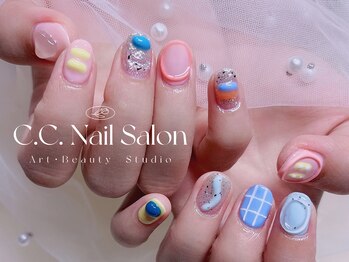 シーシーネイルサロン 池袋(C.C.Nail salon)/可愛い持ち込みデザイン