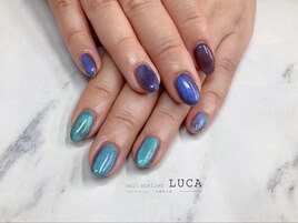 M-409 アシンメマグネットネイル