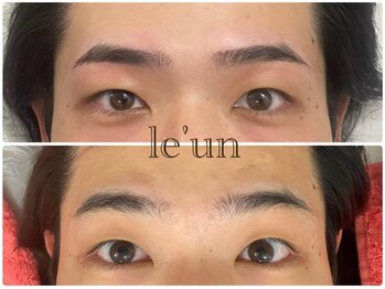 ルアン 表参道店/メンズ美眉毛スタイリング