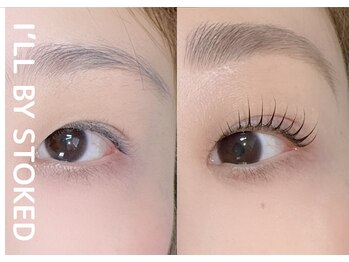 アイル バイ ストーク(I’LL by STOKED)/パリジェンヌ+アイブロウWAX☆