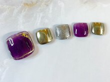 ラグジュアリーネイル ハローズ(HAROSE)/フットマンスリージェルコース