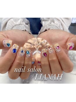 リアンナ アンド アイシンスタジオ &nbsp;甲府店(LIANAH&EYE SSIN STUDIO)/キラキラネイル