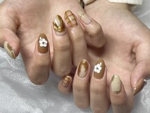 トランクイル(Tranquil)/秋ネイル