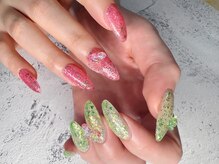 閨匠ビューティサロン 上野店/長さ出しワンカラー追加カラー