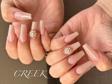 クリーク(CREEK)/ひまわりビジューシアースカルプ