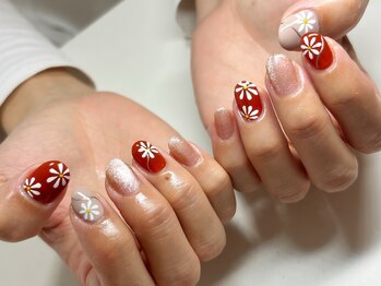 秋フラワーアート