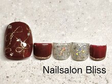 ネイルサロンブリス(nail salon Bliss)/定額FOOTシンプルアート￥5720