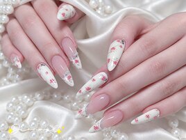 秋/フィルイン/小花柄フレンチ