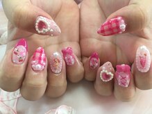ネイルサロン パピリオ(Nail Salon papilio)/ギンガムチェックネイル♪