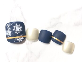 雪の結晶アート×マット