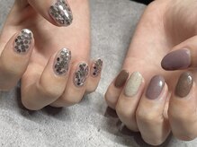 ローズバイ エムウィッシュ 太田川店(Rose by M.wish)/アシメントリ―ネイル