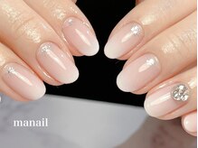 マ ネイル(ma nail)の雰囲気（manail定番ベイビーブーマー¥10,000税込）