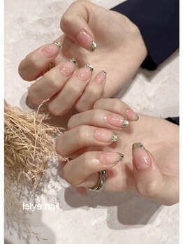 レリーズ ネイル(Lelys nail)/ガラスフレンチ