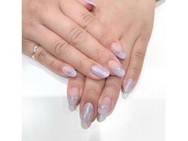 斜めフレンチ/ホログラム