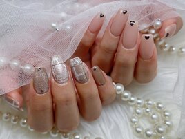 【Ayaka】チェック柄ネイル◎