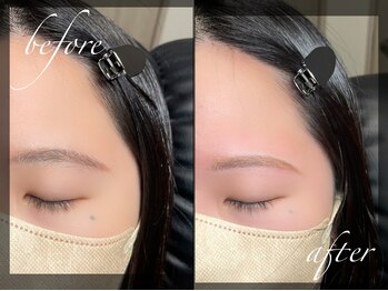 ミイン(miiin)/少し細めのすっきりナチュラル眉