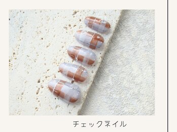 プレンティー 北千住西口店(plenty)/チェックネイル