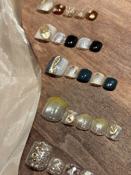 ケーネイルアトリエ もみじヶ丘店(K nail atelier)/フットニュアンス1