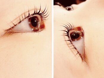 アビアンドアッシュ アイラッシュ(Abi&Ass eyelash)の写真/【負担をかけずに美しく】ふんわり立ち上がる自まつ毛に感動。上品なカールが続き、鏡を見るのが楽しみに♪