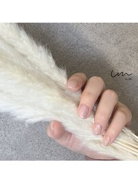 ホワイトミラーネイル