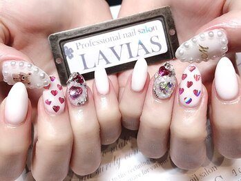 プロフェッショナル ネイルサロン ラヴィアス(LAVIAS)/【ジェル】お好きなアート6本