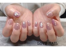 ラブネイル(LOVE NAIL)/春ニュアンス