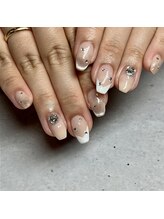 Mネイルアンドカフェ シェレステ/韓国、ワンホンネイル