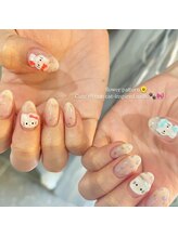 アイシャル(AISHARE)/flower × character nail
