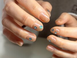 ホロ花ネイル　マグネット