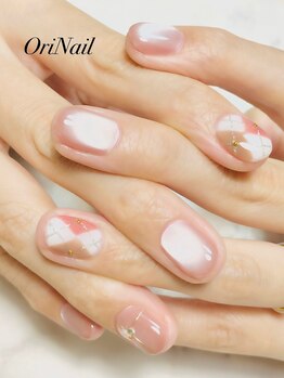 オリネイル 西荻窪(OriNail)/持込ネイルデザイン[ニュアンス]
