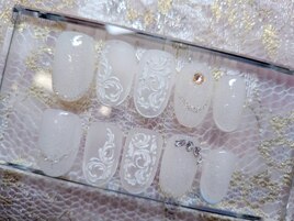 ブライダルネイル/somethingblue