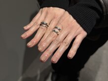 ジュベネイル(juve.nail)/ベージュワンカラーネイル