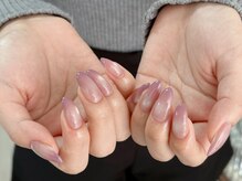 ルネネイル(Lune nail)/マグネットカラーグラデーション