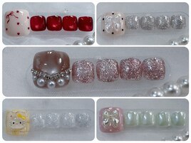 フットネイル　定額デザイン