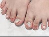Footジェルデザイン【お持ち込みデザイン可能】¥13200~