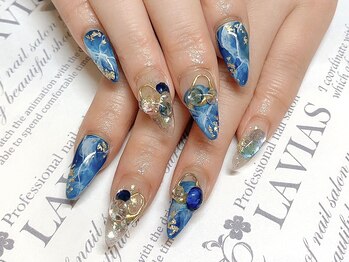 プロフェッショナル ネイルサロン ラヴィアス(LAVIAS)/【スカルプ】10本アートし放題