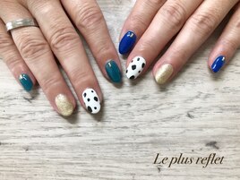 ダルメシアンネイル☆