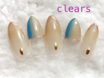ビューティーネイルサロン クリアーズ(Clears)/フレンチもグラデも楽しめる！