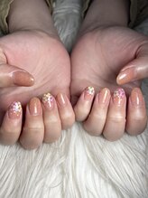 インプレス 鶴見店(Impress)/ホロフラワーネイル