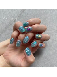 個性派ブルーニュアンス♪