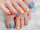 フットのデニムネイル☆