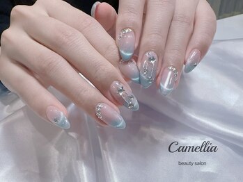 カメリア(Camellia)/ハンドジェルネイル/フィルイン