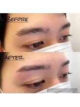 ルアン 表参道店/メンズ美眉毛スタイリング